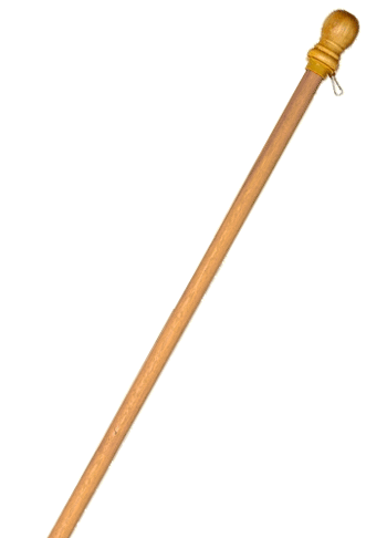 Wood Flag Pole