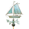 Large Sloop Full Size Weathervane