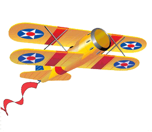 yellow plane toy